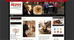 Desktop Screenshot of depotrestaurantdining.com